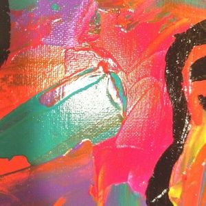 Princess DaNee' Wall Art - Original Abstract Neon Painting 16 X 20 Canvas Princess DaNee' Wall Art - Original Abstract Neon Painting 16 X 20 Canvas